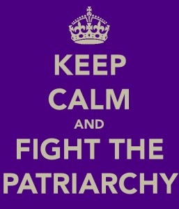'Keep Calm and Fight the Patriarchy' poster